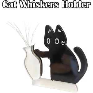 Custom Cat Pet Whisker Holder Acrylic Fur Keeper for Any Pet Memorials Refrigerator Magnet <strong>Remembrance</strong> <strong>Gift</strong> for Loss of Pet - Product Image 1
