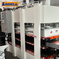 Machine de superposition Linwell pour noyaux alvéolés en aluminium, remplissage et découpe entièrement automatiques avec PLC et roulement