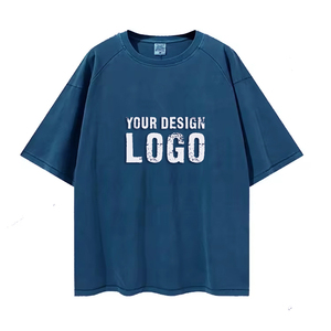 Camiseta de Hombre Extra Grande con Estampado Personalizado, Lavado Ácido, Estilo Vintage, Moda Urbana, Media Manga, Gimnasio, Deporte, Holgada - Product Image 2