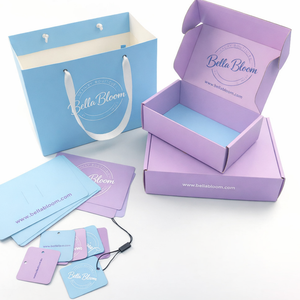 Boîte d'expédition pour crème pour le visage, emballage pour soins de la peau, boîte d'expédition découpée, boîte d'expédition personnalisée imprimée, boîte d'expédition en carton ondulé E, OEM - Product Image 3