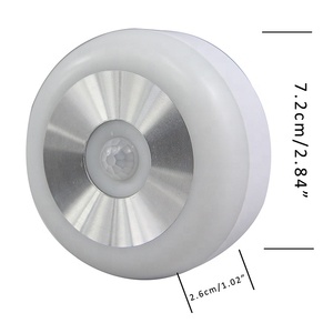 Homer Decor ใหม่อัพเกรดเซ็นเซอร์ตรวจจับความเคลื่อนไหว PIR แบตเตอรี่ขับเคลื่อนไฟ LED แบบติดตั้งบนไฟกลางคืน - Product Image 3