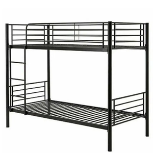 Litera de hierro doble para dormitorio, cama de metal para estudiantes de acero de alta calidad - Product Image 2