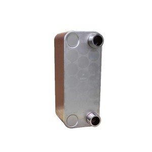 Échangeur de chaleur à plaques brasées en acier inoxydable, équipement haute efficacité R290/R34/R134a/R410A CE pour 150 plaques - Product Image 1