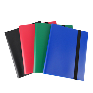 Classeur de collection de <span class=keywords><strong>cartes</strong></span> à neuf poches de haute qualité <span class=keywords><strong>1000</strong></span> + capacité poches transparentes en cuir PP étanche - Product Image 4