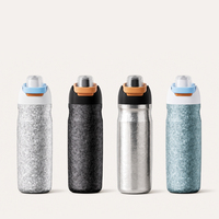 Gobelet à café en titane personnalisé à double paroi, isolé sous vide, portable, bouteille d'eau en titane pour le sport, la gym, l'école et les activités de plein air