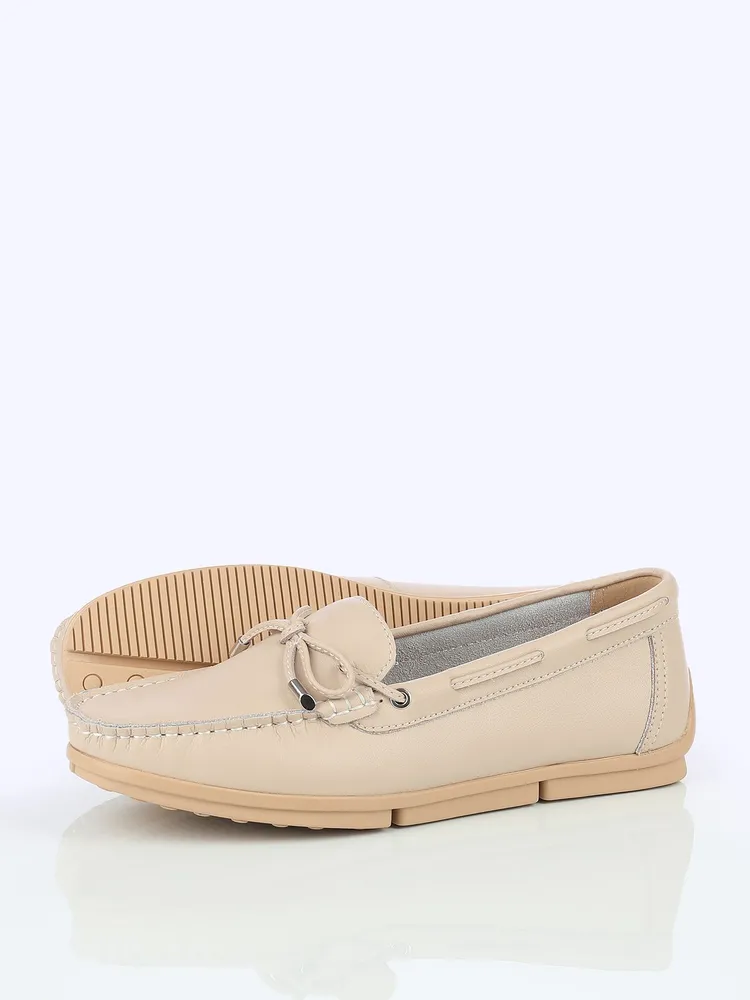 Couche de peau de vache beige