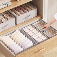 Organisateur de Tiroir Pliable pour Sous-vêtements, Culottes, Chaussettes et Soutiens-gorge – Boîte de Rangement pour Armoire – Vente Chaude