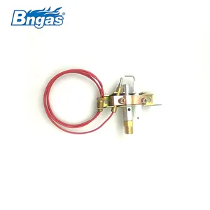 Gas oven pilot burner gas burner ignition flame sensor