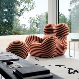 Chaise paresseuse de loisirs inclinable en forme d'extraterrestre d'Europe du Nord Canapé boule créative pour l'école - Product Image 3