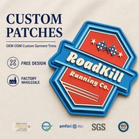 Écussons tactiques personnalisés en PVC, logo 3D en silicone, badge thermocollant, étiquette en caoutchouc pour bonnet, chapeau bob, sac à dos