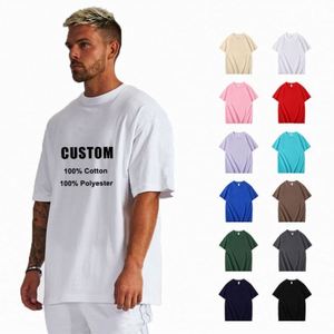 Custom Silk Screen Printed 100% Cotton Unisex Men's T-<b>Shirts</b> Short Sleeve Regular Fit Eco-Friendly Breathable Wholesale - Product Image 1