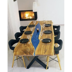 Custom Size Custom Made Factory Wholesale Dinning <strong>Table</strong> <strong>Top</strong> Epoxy <strong>Resin</strong> - Product Image 1