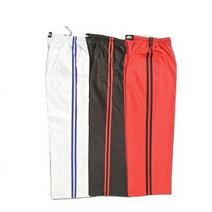 Premium Quality Lightweight Men's Women's Satin 100% Polyester Kickboxing Training Trousers for MMA Martial Arts Taekwondo - Product Image 3