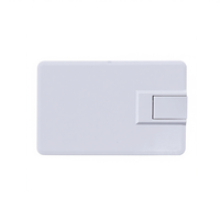 Clé USB Carte de Crédit Double Interface Type C USB 2.0 Personnalisable avec Logo Entièrement Imprimé Clé USB Carte de Visite 4 Go 8 Go 16 Go 32 Go