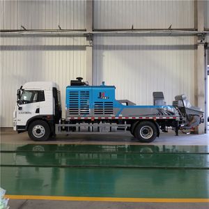 Camion de chantier puissant de l'usine Jiuhe, prix bas, nouveau moteur, pompe à béton haute pression - Product Image 3