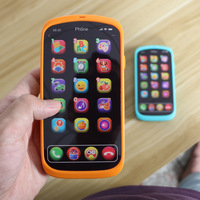 Téléphone éducatif tactile pour l'apprentissage précoce (version anglaise) – Jouet téléphone tactile pour enfants