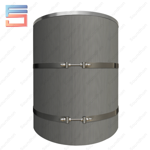 Baignoire de trempage froide en WPC aspect bois durable, résistante aux intempéries, conception à faible <span class=keywords><strong>entretien</strong></span>, robuste, utilisation longue durée - Product Image 5