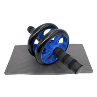 Rouleau Abdominal Double Roue Durable en Gros pour Entraînement à Domicile – Équipement de Fitness Personnalisé pour Renforcement Musculaire et Musculation