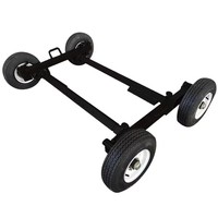 Chariot à roulettes portable en aluminium de 3,5 tonnes avec roulements à billes pour la réparation automobile universelle - Nouveau modèle universel - Restaurants