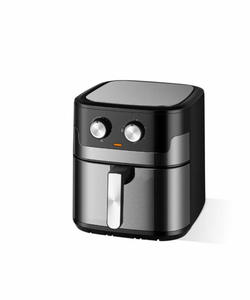 Nouvelle grande taille familiale 8L commerciale Freidora De Aire antiadhésive multifonctionnelle numérique Smart Air Fryer en acier inoxydable de luxe - Product Image 6