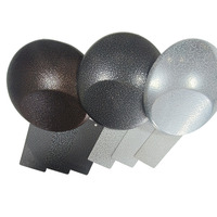Revêtement en poudre extérieur en résine de polyester pure pour la décoration des rampes et des portes