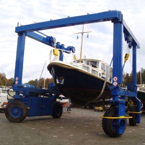 Diseño personalizado 100T Mobile Boat Hoist Travel Lift para astillero - Product Image 6