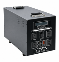 Centrale Électrique Portable 6000 Watts pour Usage Domestique, Système Solaire, Onduleur, Batterie au Lithium Phosphate, Contrôleur MPPT
