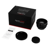 Adaptateur d'objectif en aluminium OEM 7Artisans 12 mm d'ouverture, taille du filtre 37 mm, pour appareils photo demi-format E/FX/M43/EOS-R/Z/L