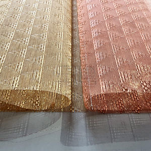 Tissu métallique décoratif et léger pour inserts de porte de placard personnalisés et façades de meubles modernes - Product Image 3