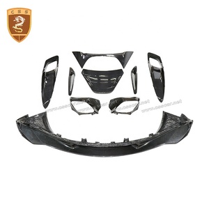 Seco de fibra de carbono estilo OEM motor trasero Panel de cubierta de 17-19 <span class=keywords><strong>Mclaren</strong></span> 720S <span class=keywords><strong>Coupe</strong></span> Coche - Product Image 2