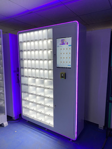 Mỹ phẩm son môi Locker Máy bán hàng tự động sử dụng thẻ tín dụng đồng tiền hoạt động Locker hộp mù Máy bán hàng tự động hộp mù - Product Image 3