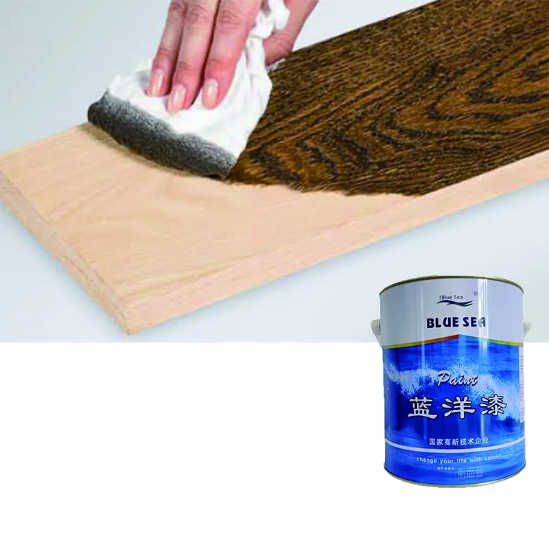 अनुकूलन लकड़ी चमकाने प्रक्रिया के लिए लकड़ी रंग पु शीशे का आवरण रंग पेस्ट लकड़ी तेल दाग रंग पेंट