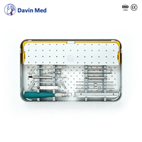 Kit d'instruments chirurgicaux vétérinaires certifiés CE ALPS, plaques osseuses pour petits animaux, perceuse osseuse médicale, chirurgie de fixation des fractures