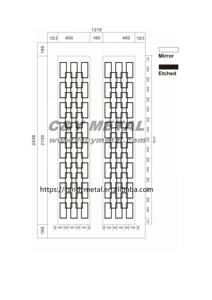 ห้องโดยสารลิฟต์สแตนเลสเกรด316ดีไซน์ทนไฟผลิตจากจีน - Product Image 5