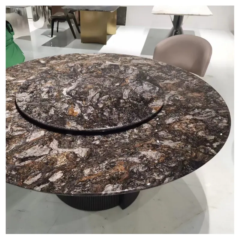 Modern Style Platinum Diamond Granite Polished Luxury Kitchen Countertops Tops Big Slabs