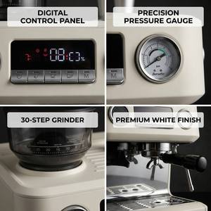 Máquina de Espresso Profesional de Doble Caldera con Control de Temperatura PID <span class=keywords><strong>para</strong></span> Cafeterías de Alta Gama y Baristas Caseros - Product Image 3