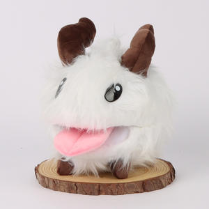 Peluche de <span class=keywords><strong>Poro</strong></span> de League of Legends, Juguete de Peluche Suave para Fanáticos del Juego, Decoración del Hogar, Lindos Personajes de Poros Blancos, Idea de Regalo - Product Image 3