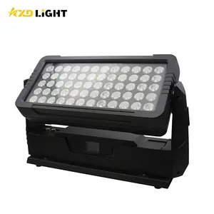 New 60x12w RGBW 4IN1 IP65 Wall Washer Outdoor Building Decoration Flood Light Mini City Color Light LED Wash Lights