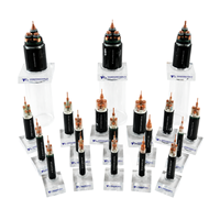 Câble d'alimentation WDZBN-YJY 0.6/1kV 4x50+1x25mm² en cuivre XLPE LSZH à faible émission de fumée et sans halogène pour hôpitaux