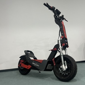 Geofought Racing 15000w QS Motor <b>72V</b> Scooters High Speed Foldable Fat Tire 30-50AH <b>Battery</b> Foldable Scooter for Adults - Product Image 5