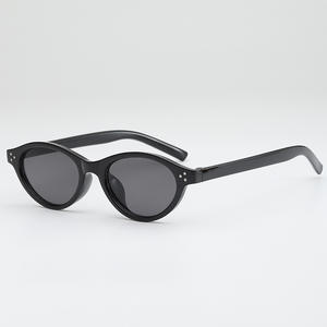 2026 नई क्रॉस-बॉर्डर इंटरनेट लोकप्रिय बिल्ली के आंख धूप का चश्मा Uv400 सुरक्षा पूर्ण फ्रेम फैशन व्यक्तिगत चावल नाखून यूनिसेक्स - Product Image 3