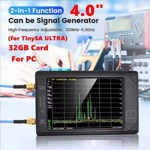 Analyseur de spectre portable de 4 pouces avec <span class=keywords><strong>carte</strong></span> mémoire de 32 Go, sortie haute fréquence de 100kHz à 5.3GHz - Product Image 2