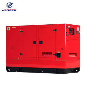 Générateur diesel super silencieux refroidi par eau à démarrage automatique/à distance personnalisable ATS 50/60Hz pour usage scolaire, hospitalier, extérieur et maritime - Product Image 1