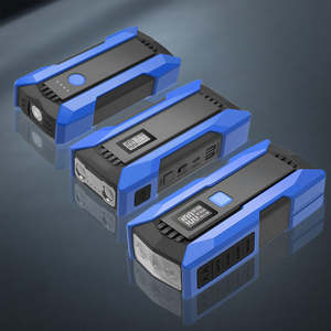 Автомобильное пусковое устройство 12В с двунаправленной зарядкой PD 65Вт, высокой емкостью, цифровым дисплеем и интеллектуальной защитой, в комплекте с автотулбоксом - Product Image 2