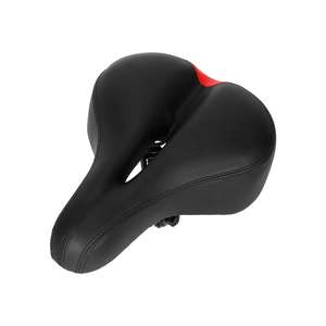 Selle de vélo surdimensionnée, siège de vélo extra large, coussin de vélo épaissi, absorption des chocs, selle de vélo large et respirante - Product Image 6