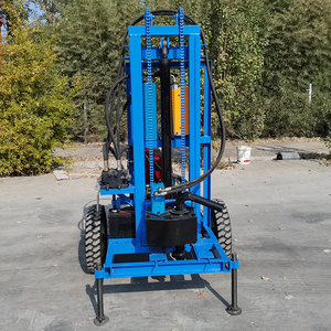 Sâu DIESEL thủy lực giếng khoan Giàn Khoan Di động khai thác nước giếng khoan Giàn Khoan Máy - Product Image 2