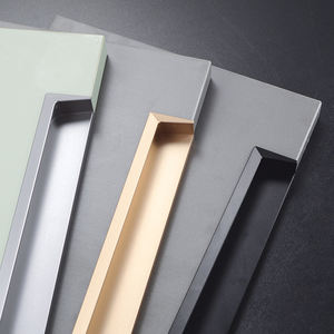 Poignée cachée en alliage d'aluminium de style gentleman Armoire à tiroirs de luxe légère et de haute qualité Cuisine Chambre à coucher - Product Image 5