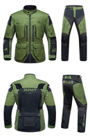 Pakaian Hiking Musim Dingin Pria Baru, Setelan Motor Anti Air, Jaket Balap Motocross Anti Jatuh dengan Pelindung