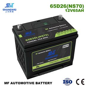 V5 Car <b>Battery</b> 12V 65Ah 65D26 Maintenance Free For <b>Auto</b> Starting Hybrid Vehicles - Product Image 3