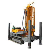 Foreuse pneumatique MKD-300A pour puits d'eau, profondeur max. 300 m, machine de forage sur chenilles DTH pour projets de puits d'eau en roche dure